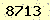 請輸入此驗證碼 : 8713