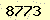 請輸入此驗證碼 : 8773