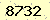 請輸入此驗證碼 : 8732