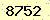 請輸入此驗證碼 : 8752