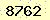 請輸入此驗證碼 : 8762