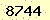 請輸入此驗證碼 : 8744