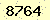 請輸入此驗證碼 : 8764