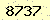 請輸入此驗證碼 : 8737