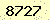 請輸入此驗證碼 : 8727