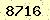 請輸入此驗證碼 : 8716