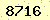 請輸入此驗證碼 : 8716