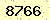 請輸入此驗證碼 : 8766