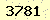 請輸入此驗證碼 : 3781