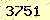 請輸入此驗證碼 : 3751