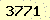 請輸入此驗證碼 : 3771