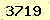 請輸入此驗證碼 : 3719