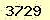 請輸入此驗證碼 : 3729