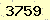 請輸入此驗證碼 : 3759