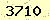 請輸入此驗證碼 : 3710