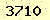 請輸入此驗證碼 : 3710