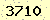 請輸入此驗證碼 : 3710