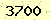請輸入此驗證碼 : 3700