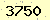 請輸入此驗證碼 : 3750