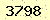 請輸入此驗證碼 : 3798