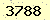 請輸入此驗證碼 : 3788