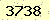 請輸入此驗證碼 : 3738