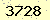 請輸入此驗證碼 : 3728