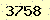 請輸入此驗證碼 : 3758