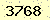 請輸入此驗證碼 : 3768