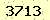 請輸入此驗證碼 : 3713