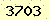 請輸入此驗證碼 : 3703