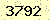 請輸入此驗證碼 : 3792