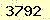 請輸入此驗證碼 : 3792