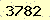 請輸入此驗證碼 : 3782