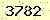 請輸入此驗證碼 : 3782
