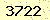 請輸入此驗證碼 : 3722
