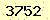 請輸入此驗證碼 : 3752