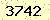 請輸入此驗證碼 : 3742