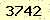 請輸入此驗證碼 : 3742