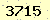 請輸入此驗證碼 : 3715