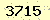 請輸入此驗證碼 : 3715