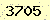 請輸入此驗證碼 : 3705