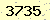 請輸入此驗證碼 : 3735