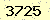 請輸入此驗證碼 : 3725