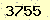 請輸入此驗證碼 : 3755