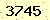 請輸入此驗證碼 : 3745
