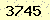 請輸入此驗證碼 : 3745
