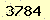 請輸入此驗證碼 : 3784