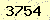 請輸入此驗證碼 : 3754