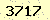 請輸入此驗證碼 : 3717